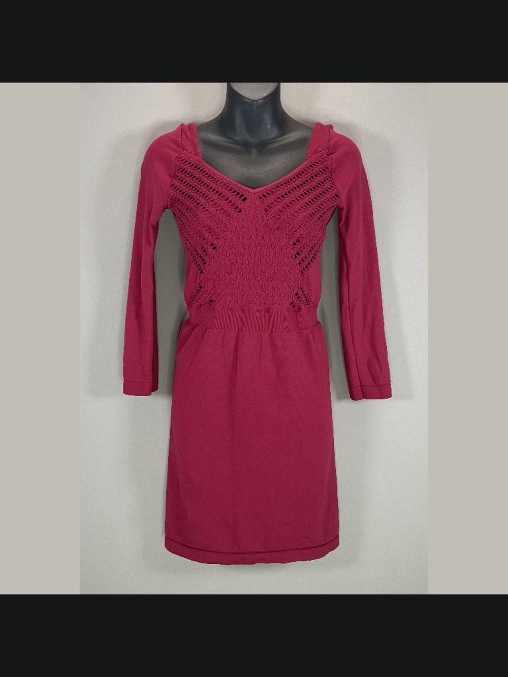 NEW Free People Dress Womens Medium Large red pencil intimately boho indie